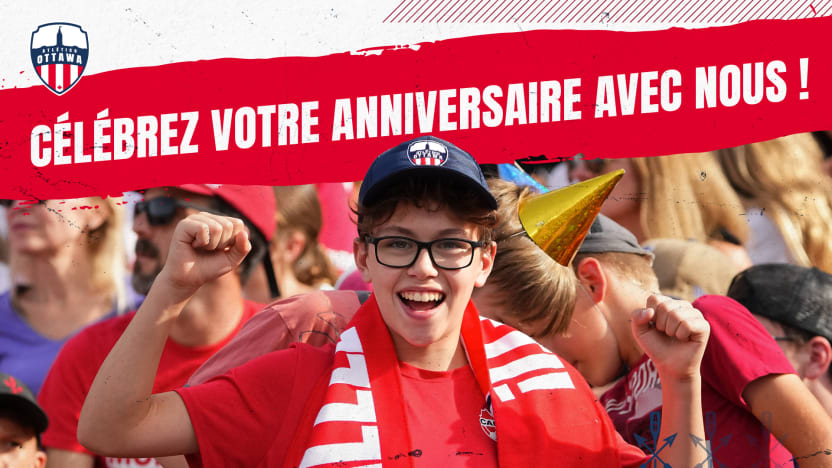 Célébrez votre anniversaire avec nous !