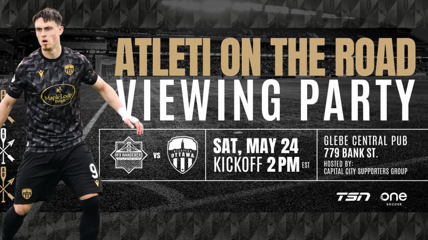 Away Match Viewing Party THIS Saturday at 2pm