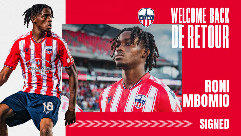 Défenseur de l'Atlético Madrid, Roni Mbomio, rejoint l’Atlético Ottawa