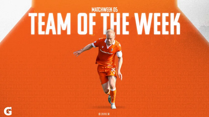 Bekker Named to Gatorade Team of the Week