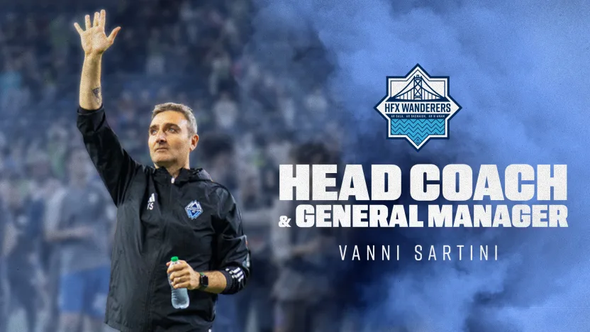 Vanni Sartini named Halifax Wanderers head coach & general manager