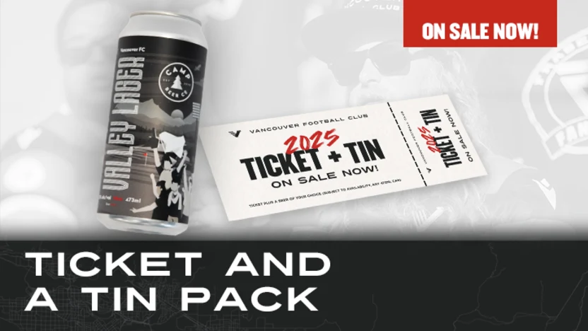 Ticket and a Tin Pack