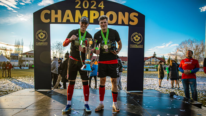 One Year Out: Cavalry's Warschewski and Wähling a dynamic duo on and off the pitch