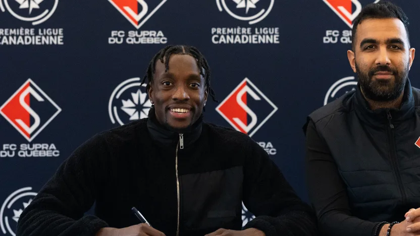 FC Supra sign CPL champion Sissoko, Ligue1 Québec standout Wandje