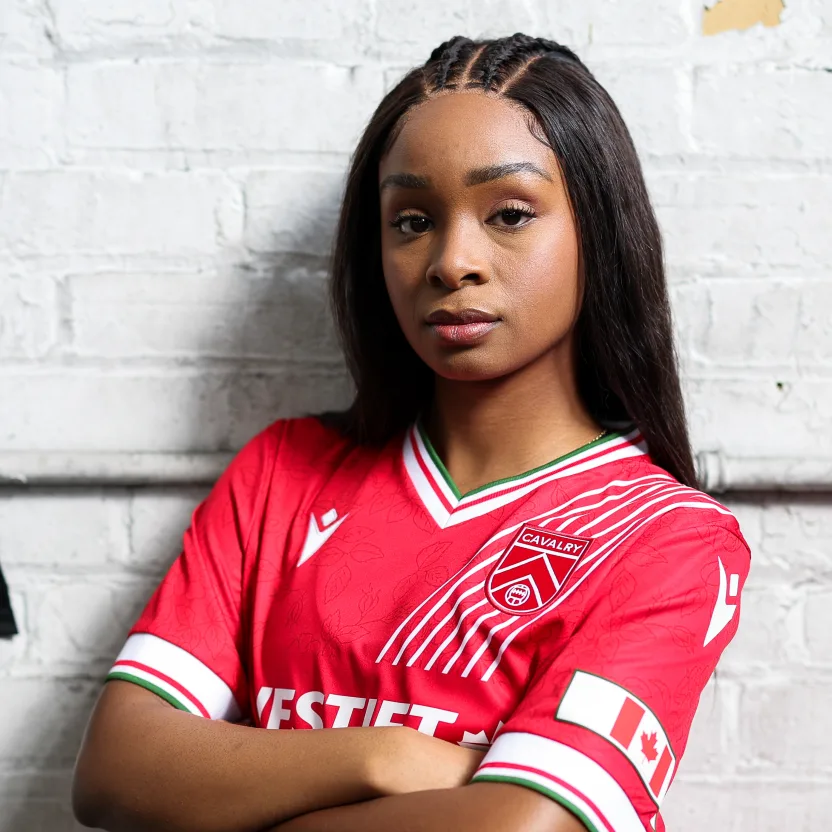 2025 Cavalry FC Primary Kit: The Alberta Wild Rose Kit