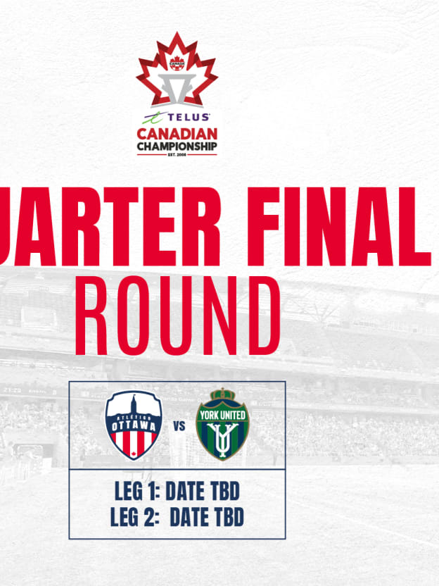 Here we go! Quarter Finals vs York United 