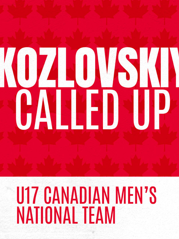 Kozlovskiy called to Canada U17's