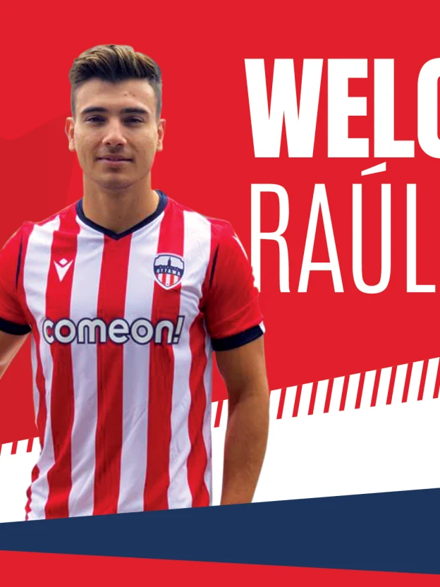 Atlético Ottawa Signs Spanish Striker Raúl Uche