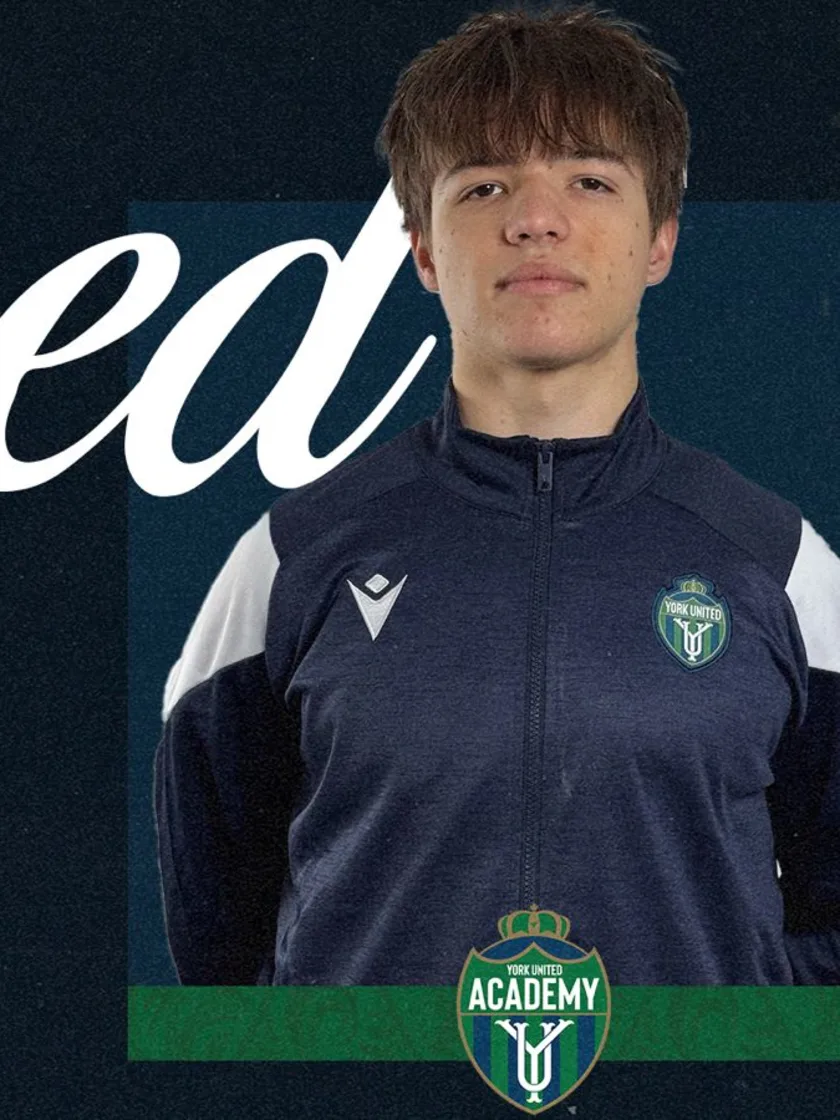 Bohdan Kanafotskyi joins York United FC Academy for 2025 season