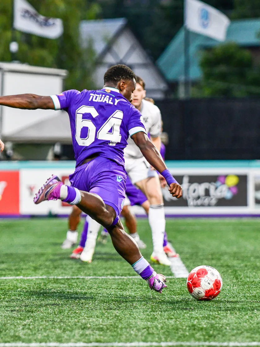 Yann Toualy blasts home stunning strike vs. Vancouver FC