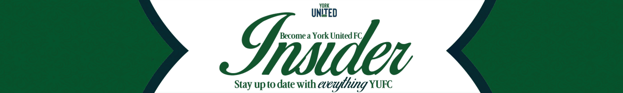 Become a York United FC Insider