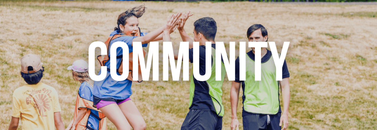 community web banner
