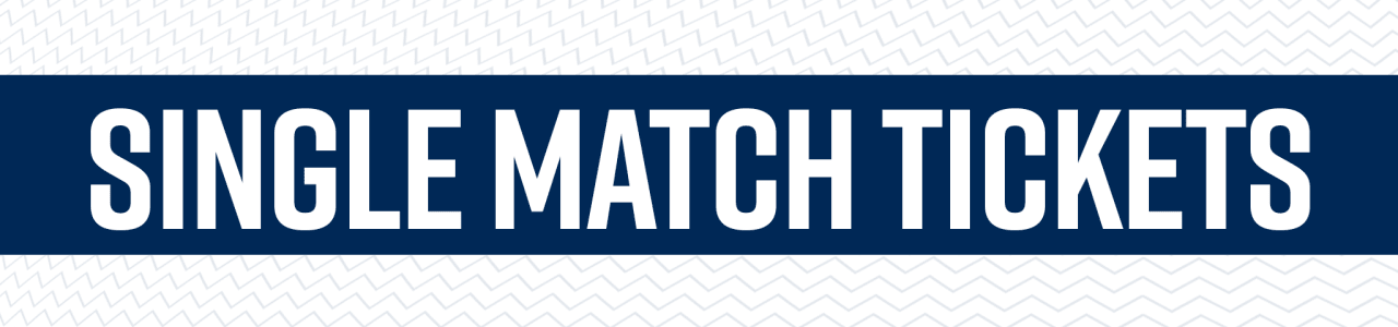 Single Match Tickets