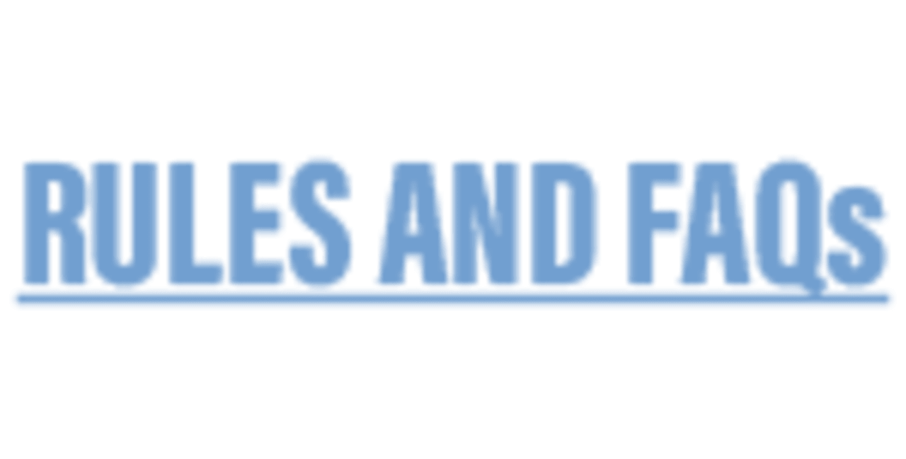 Rules and FAQ