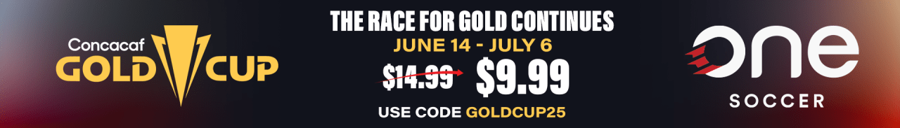 OneSoccer GoldCup Offer