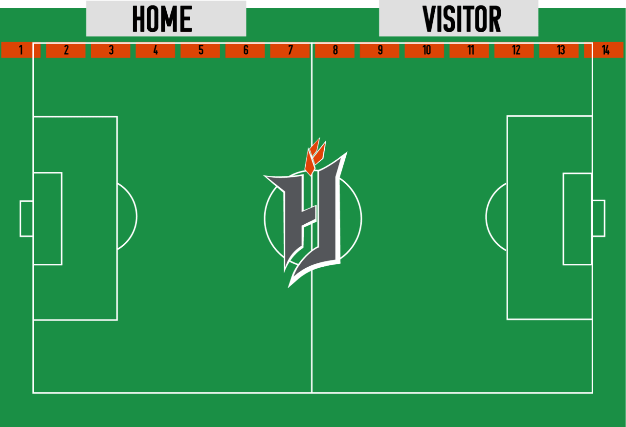 Forge FC Signature Match - Seating Map
