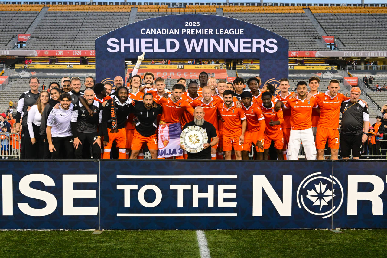 2025 CPL Shield winners Forge FC