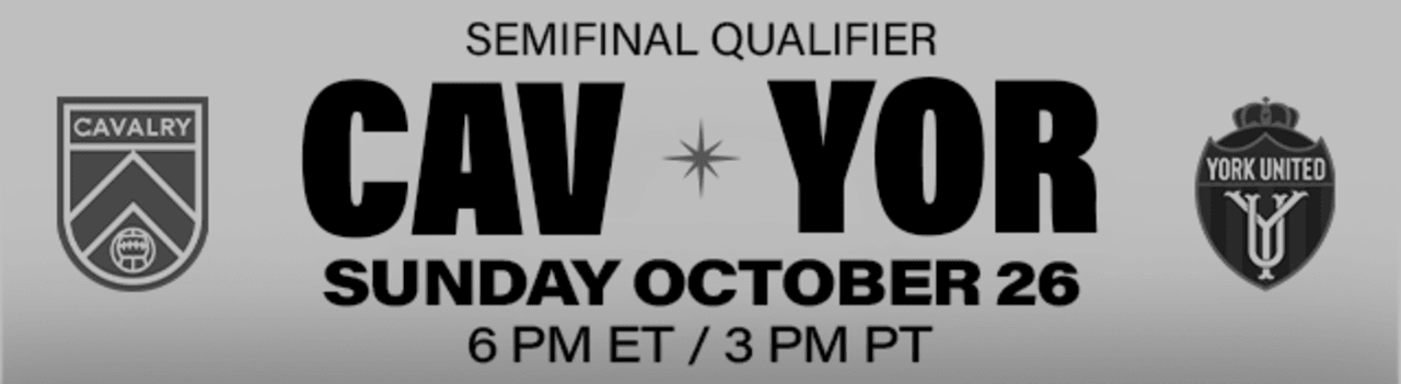 Semifinal Qualifier: CAV v TBD