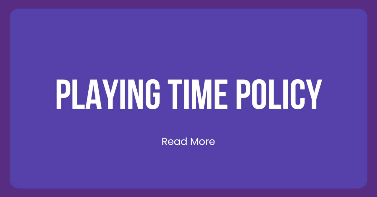 playing time policy