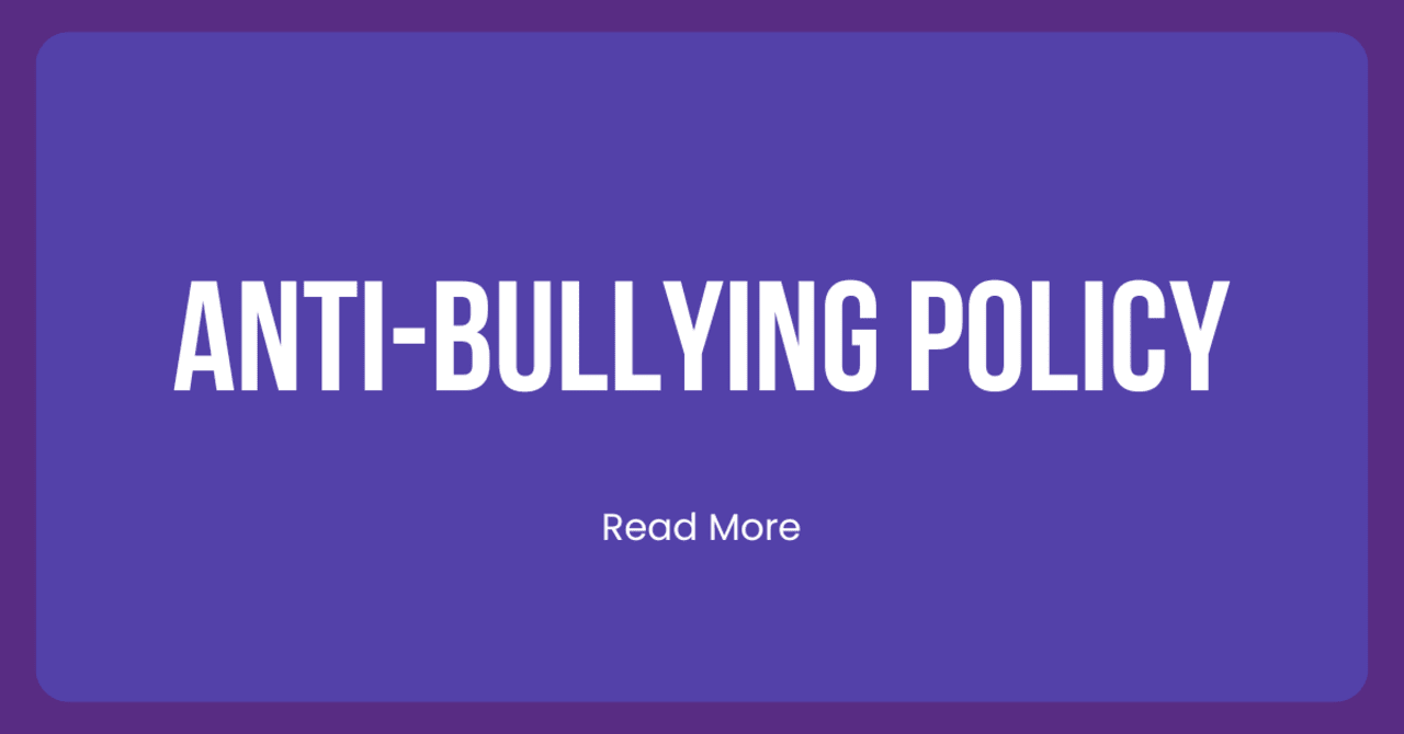 anti bullying policy