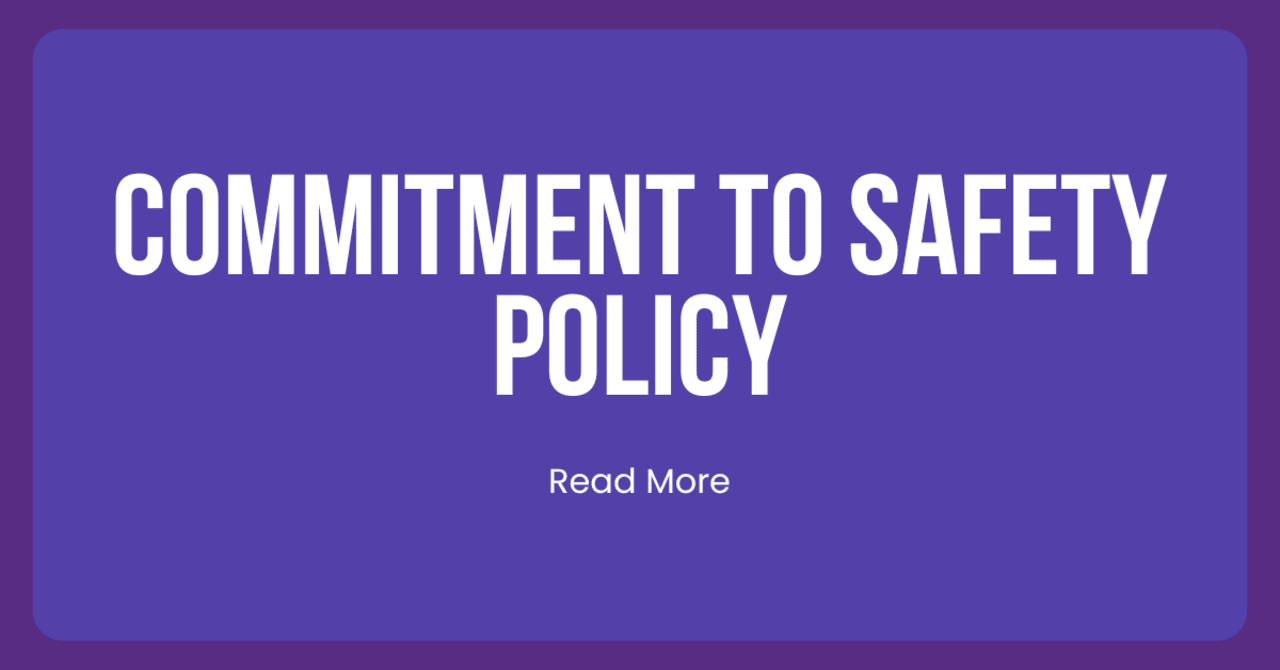 commitment to safety