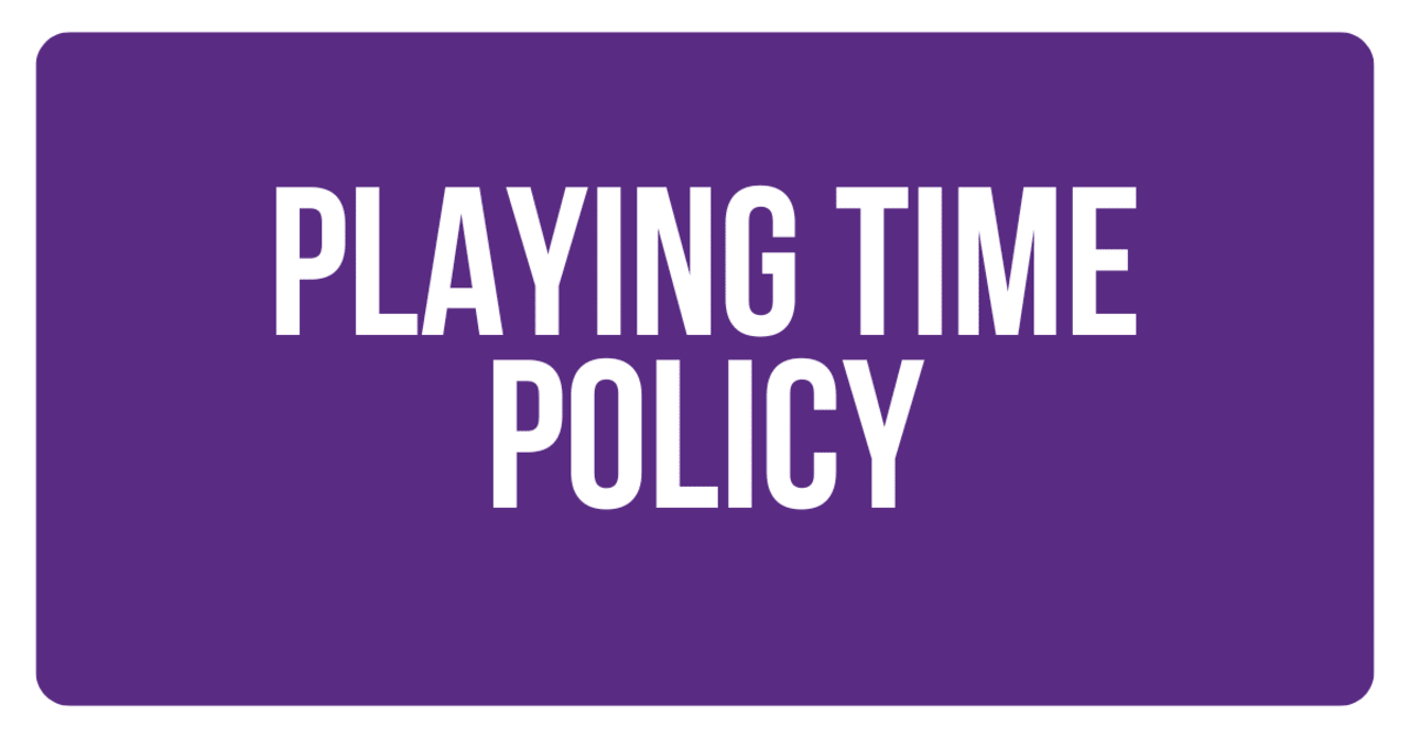 playing time policy
