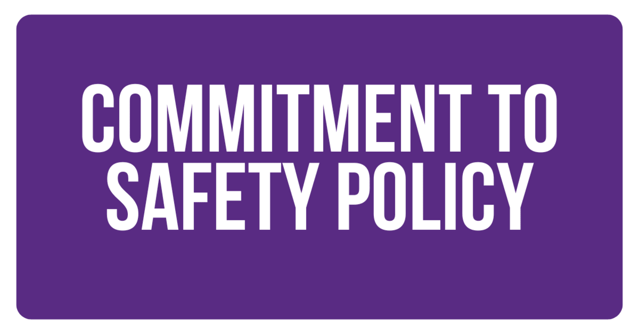 commitment to safety