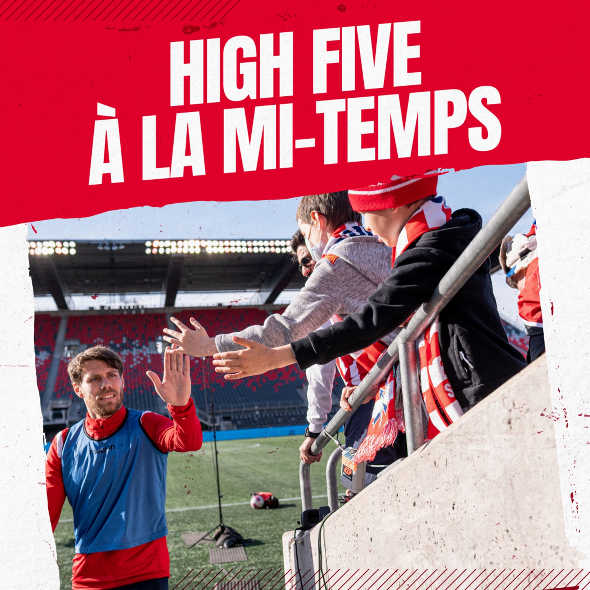 High Five Á La Mi-Temps