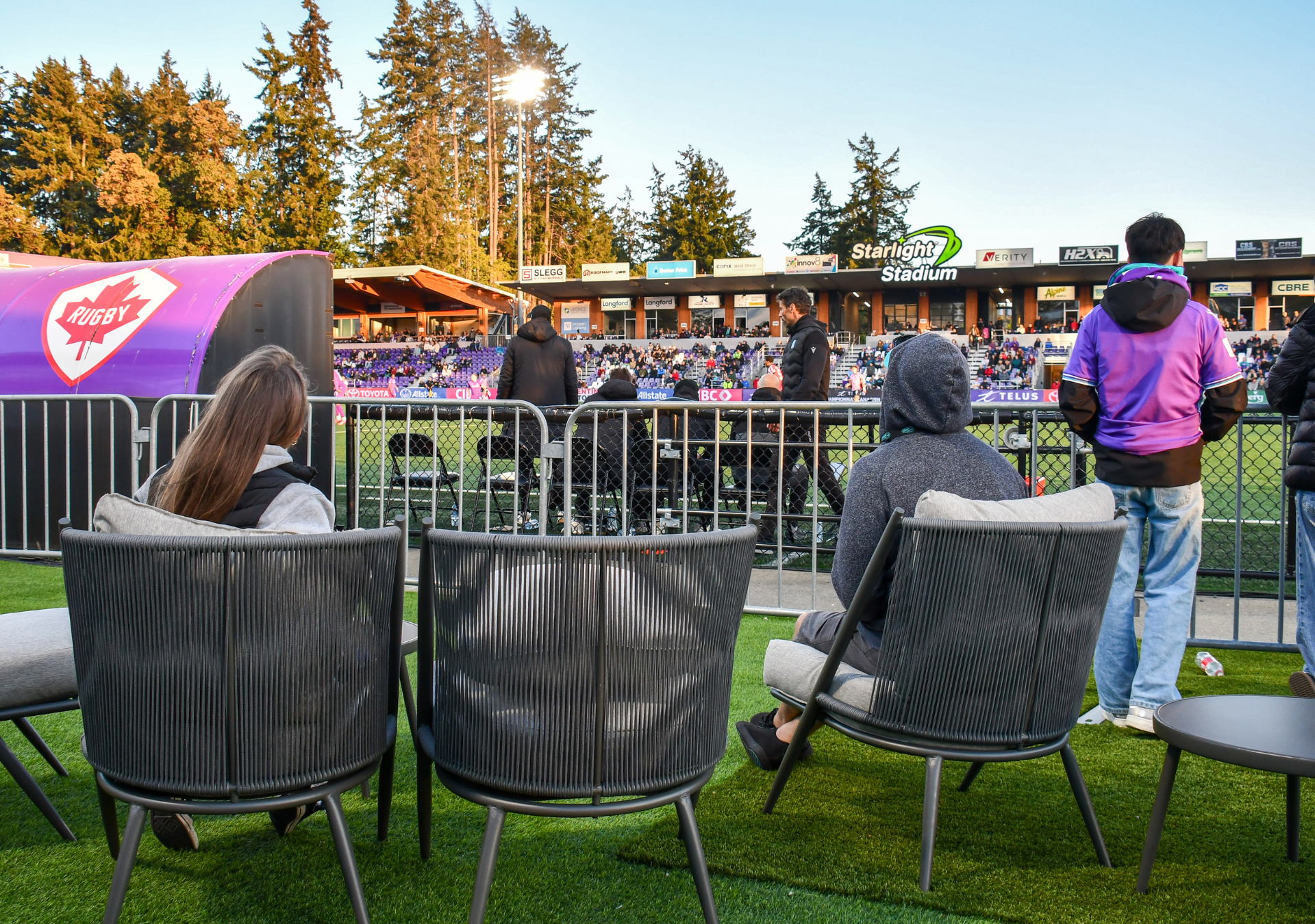 captains club seating