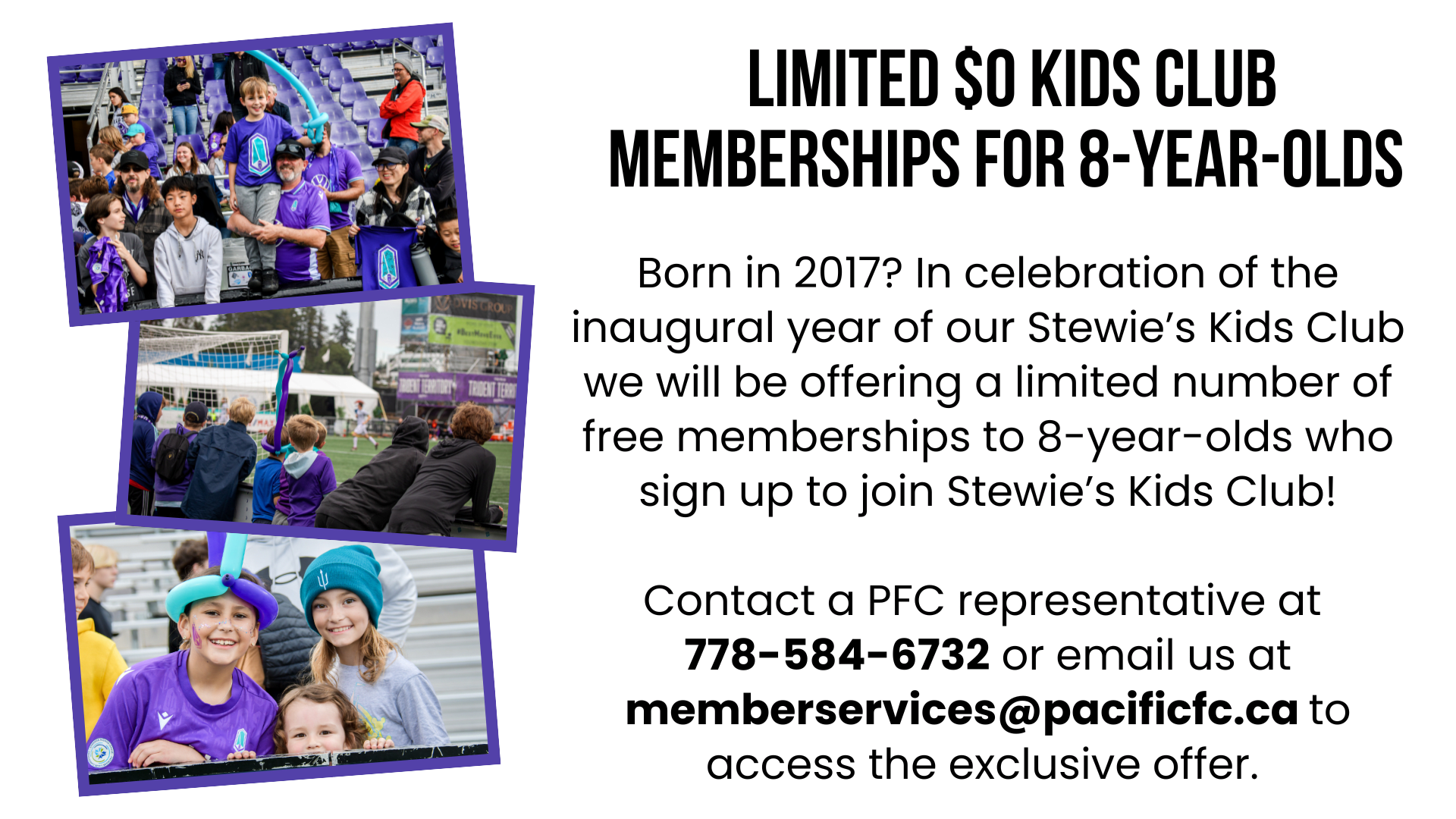free kids club memberships