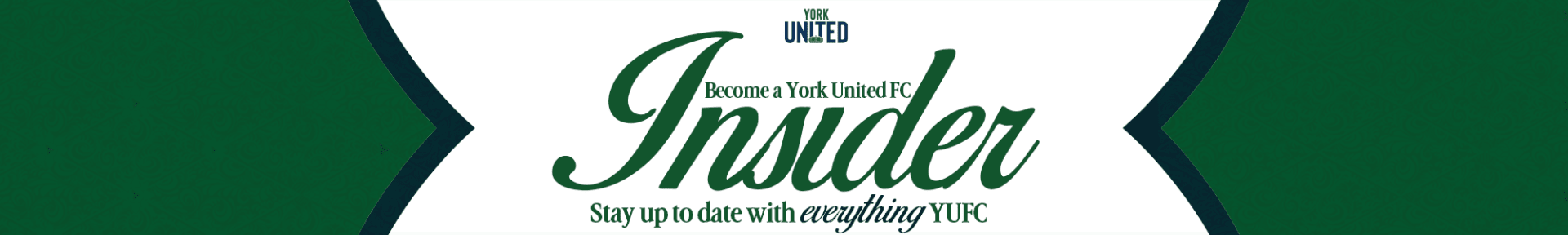 Become a York United FC Insider