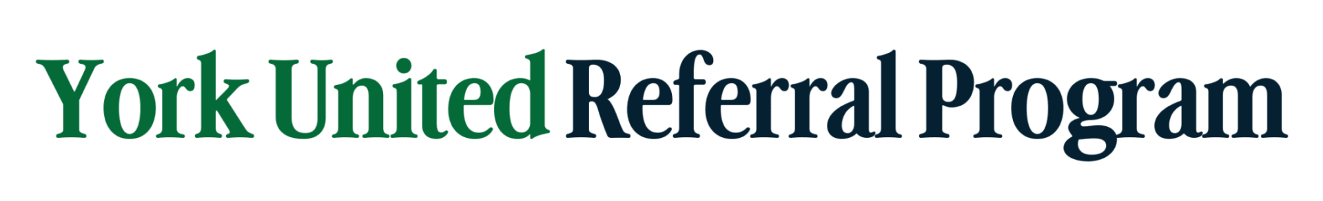 York United Referral Program