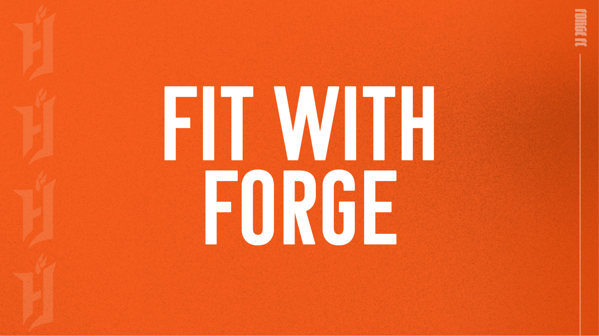 Fit With Forge