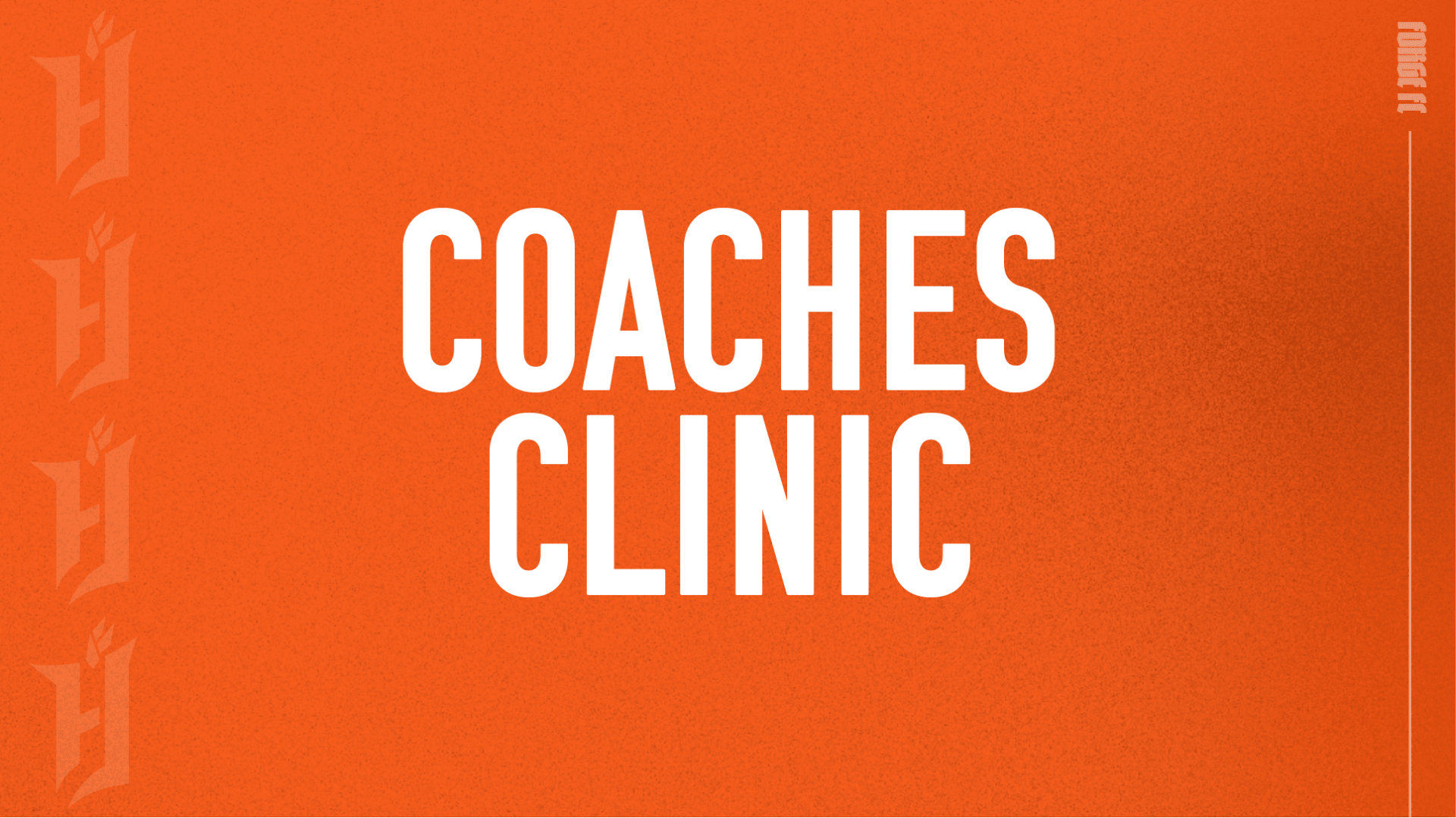 Coaches Clinic