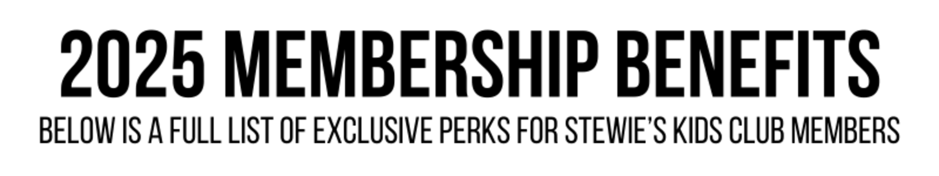 membership benefits