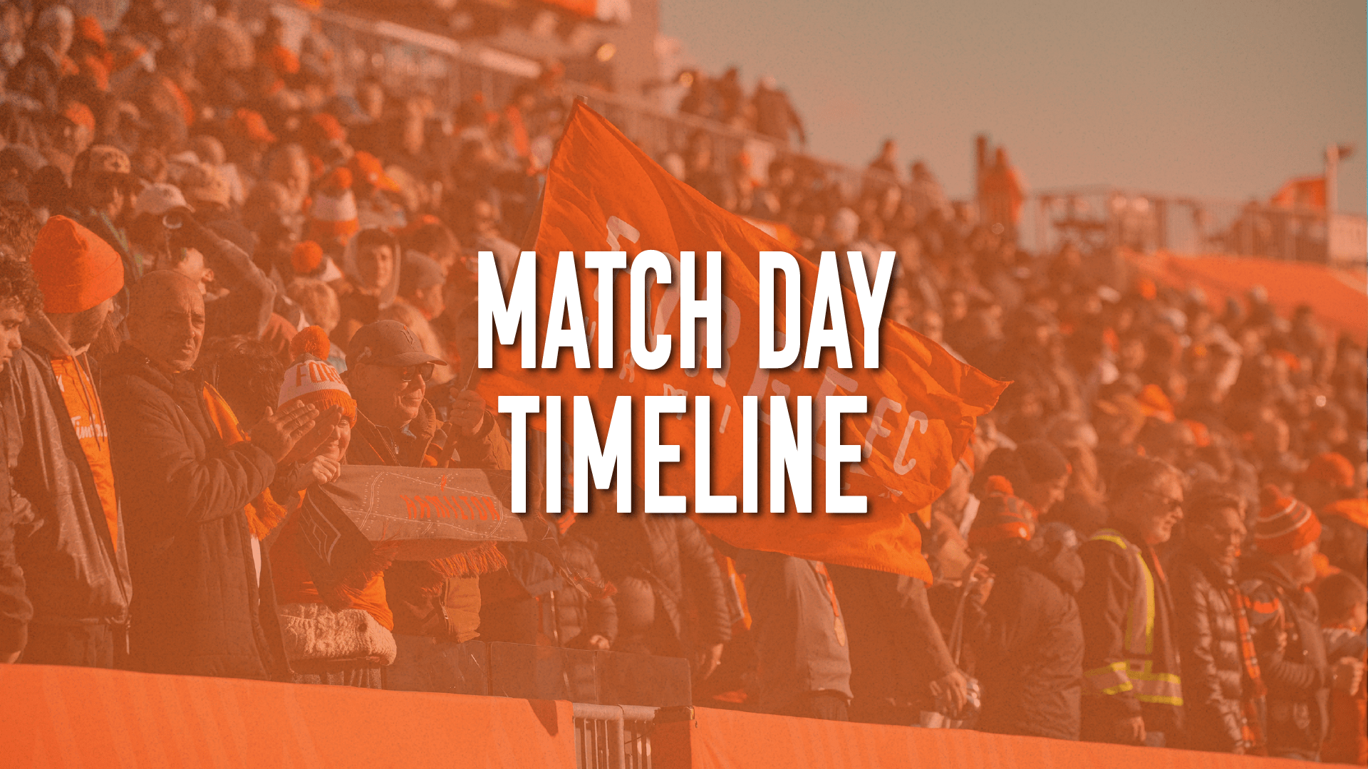 Match Day Timeline