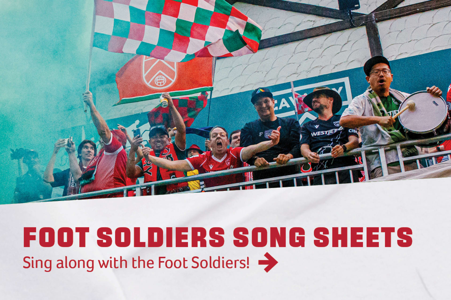 Foot soldier song sheets