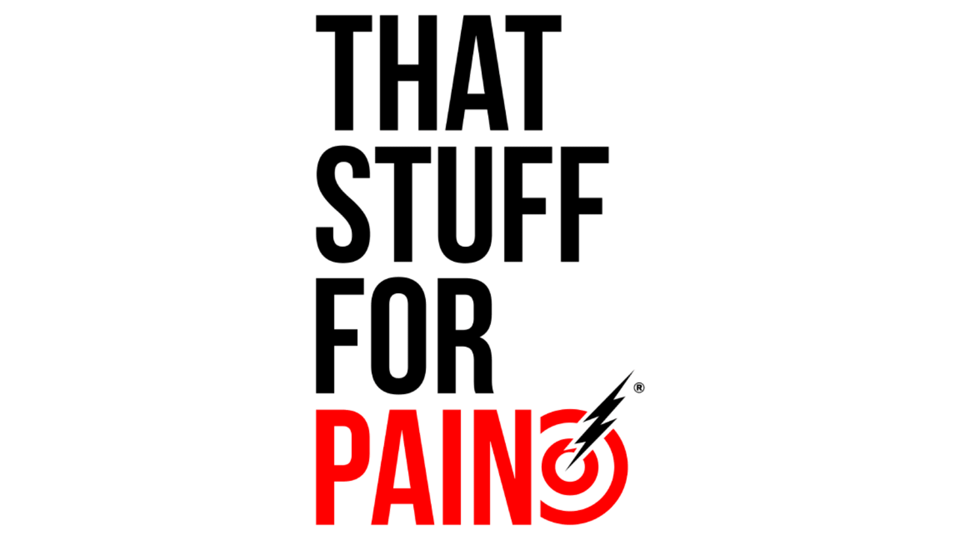 That Stuff For Pain Logo