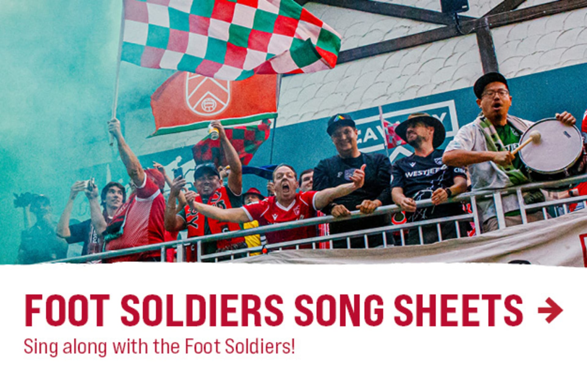 Foot soldier song sheets
