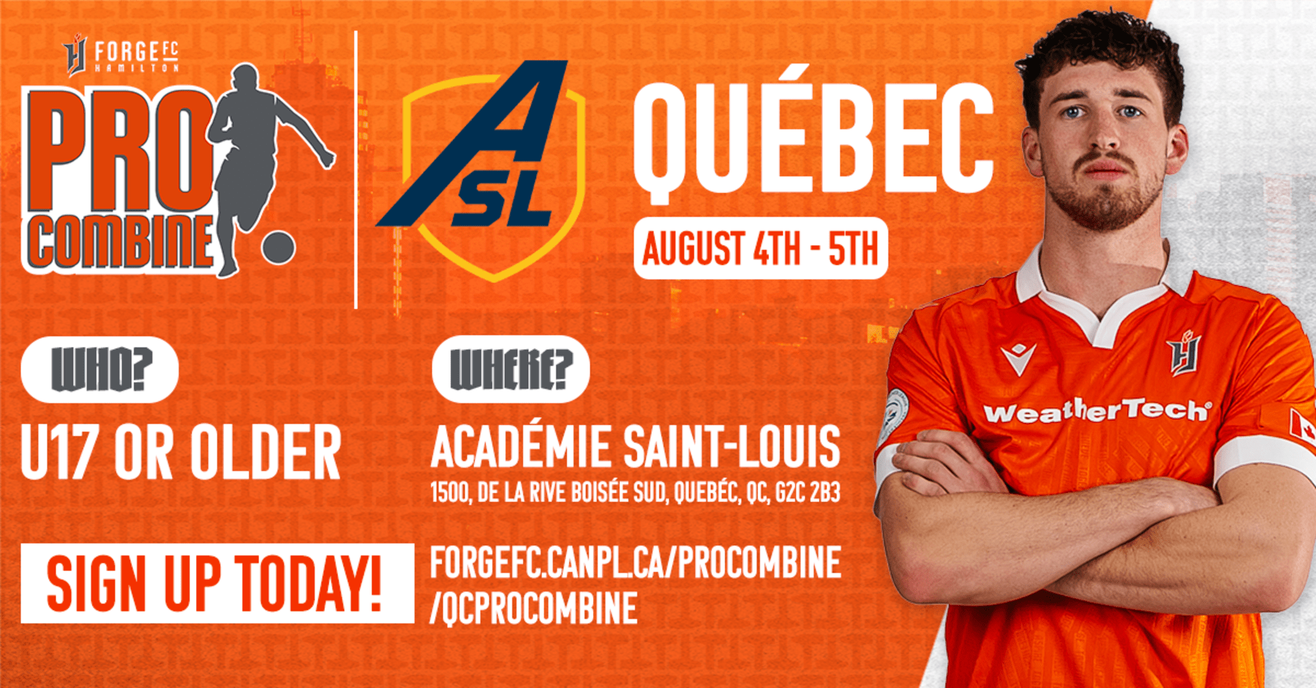 Quebec City August 4th - 5th