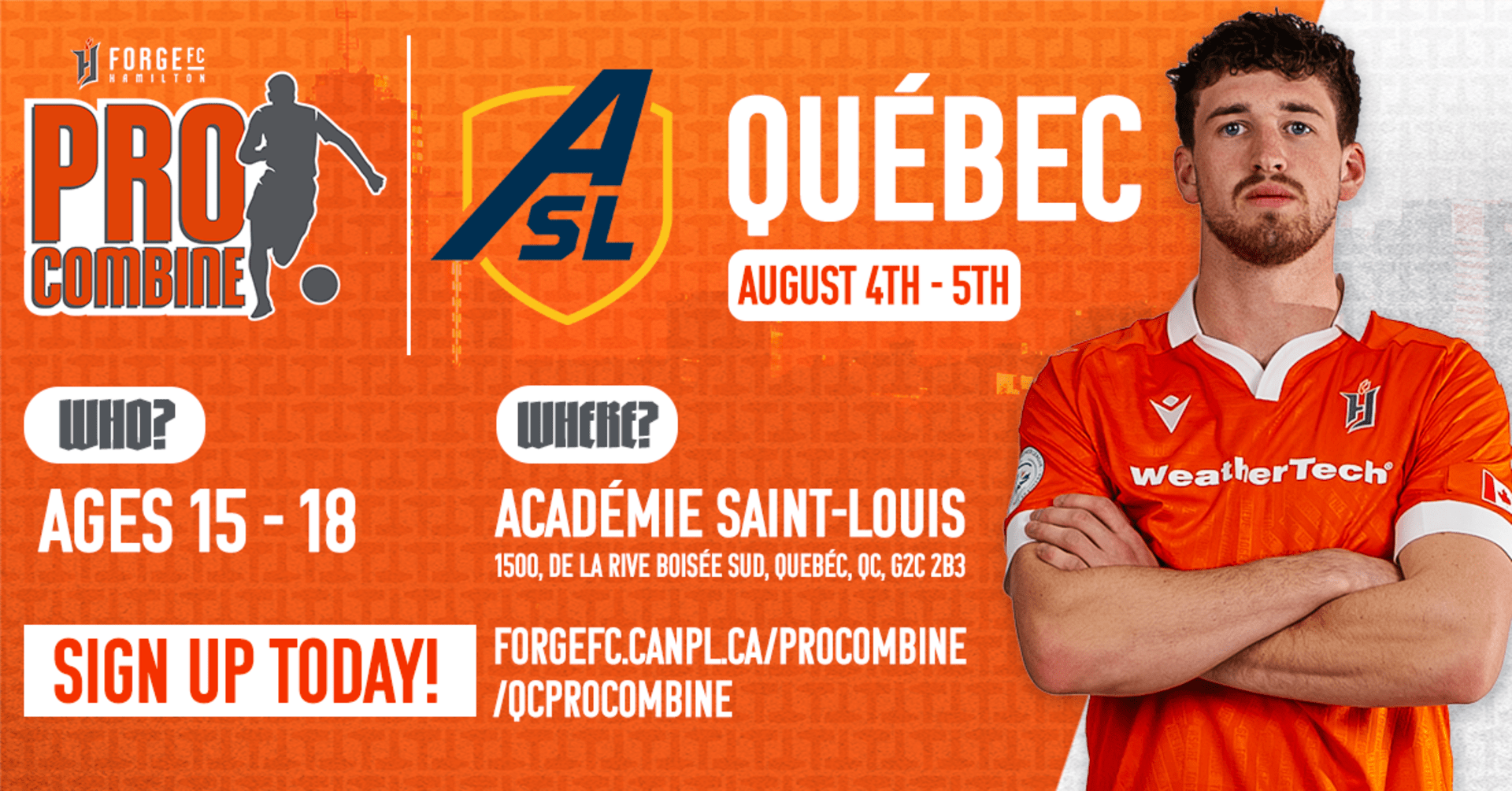 Quebec City August 4th - 5th