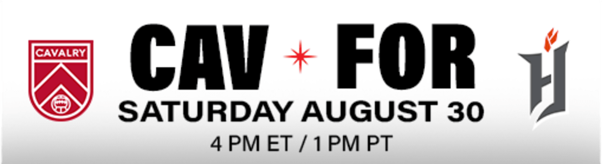 CAV vs FOR Aug 30