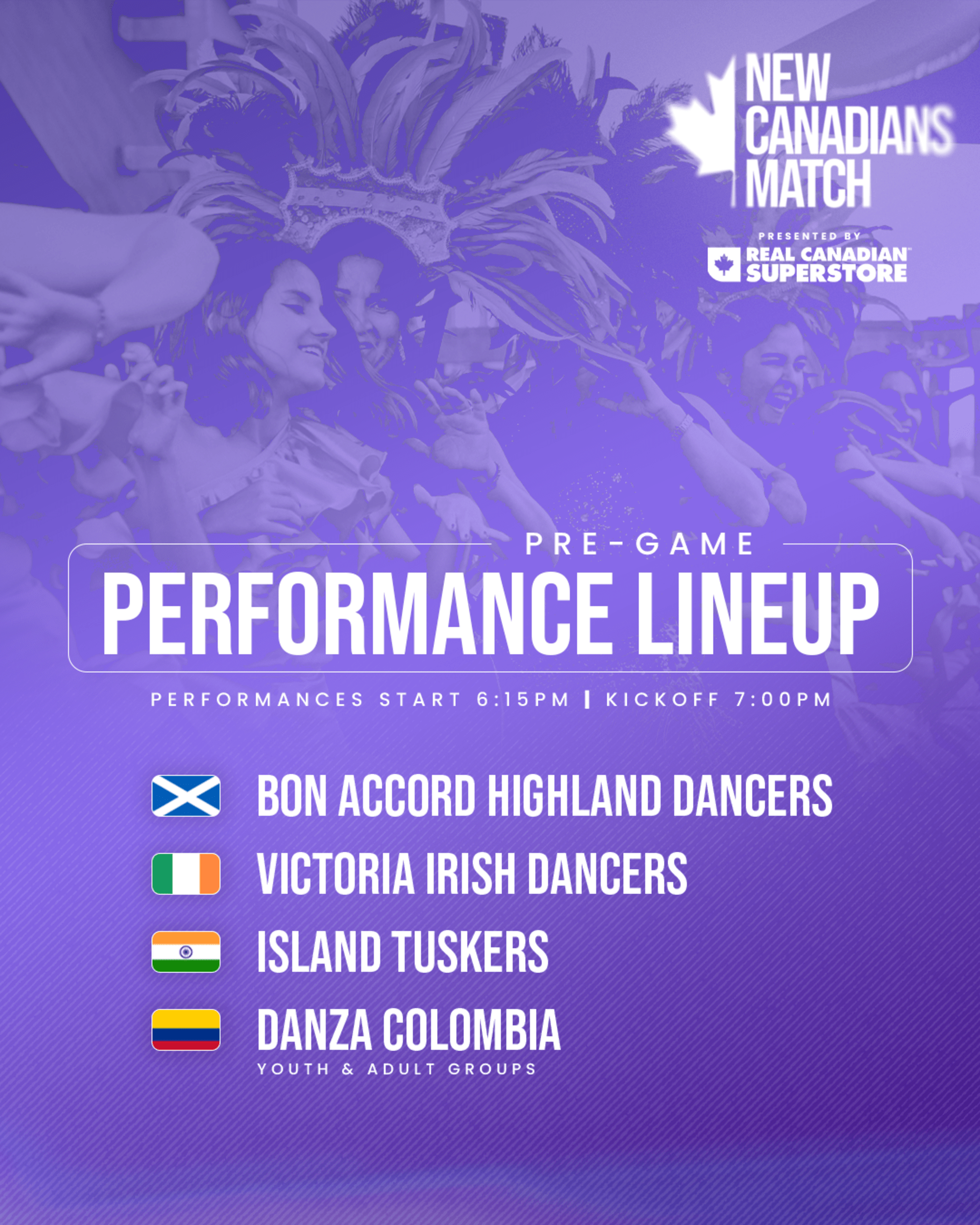 performance lineup