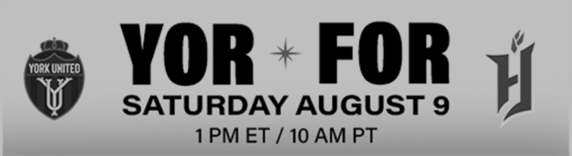 YOR vs FOR Aug 9