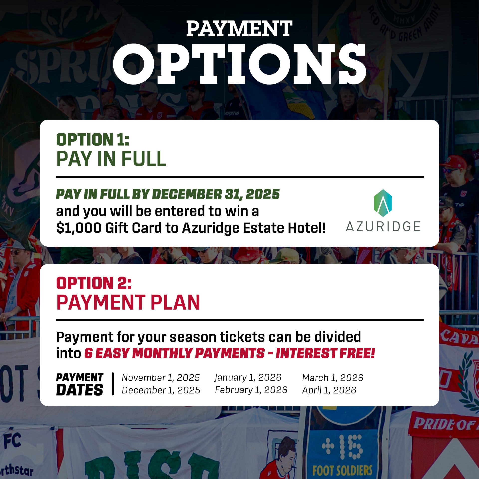 STH Payment Options 2026