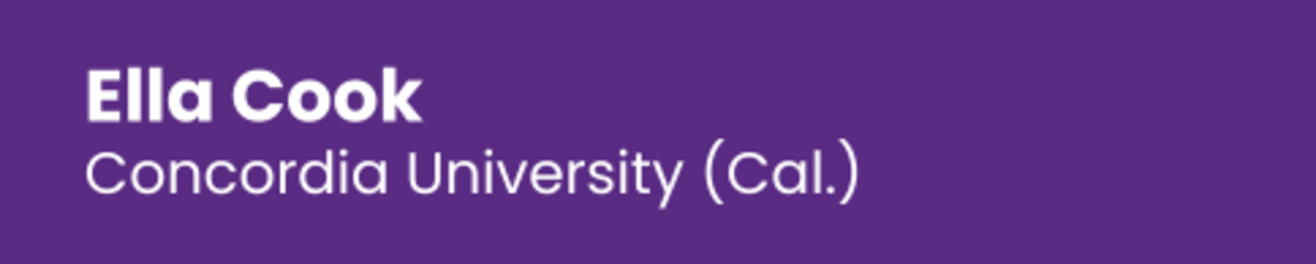 ella cook