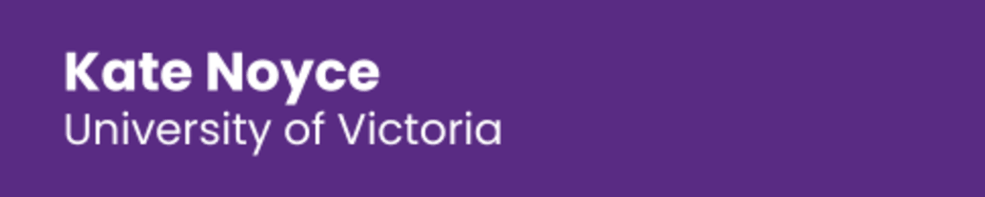 kate noyce
