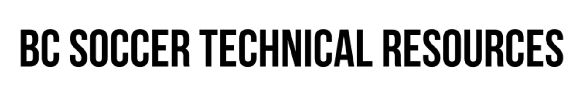 bc soccer technical resources