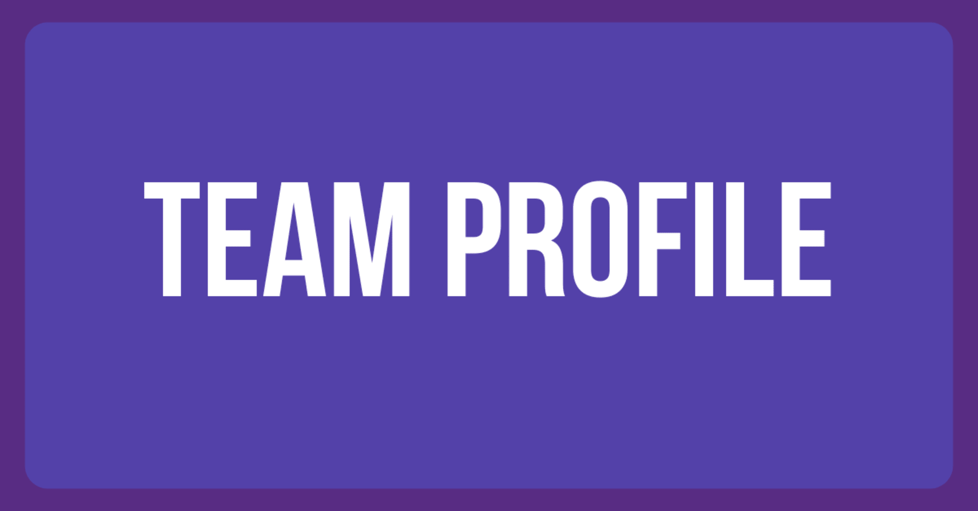 team profile