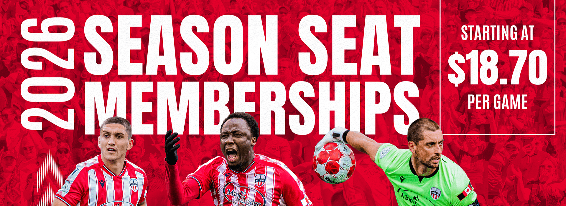 2026 Season Seat Membership Webpage header